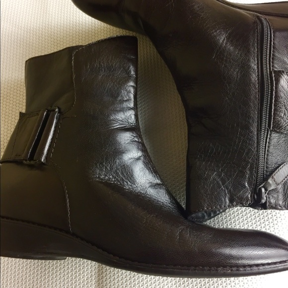 Cole Haan brown leather ankle boot 9.5 B - Picture 13 of 16